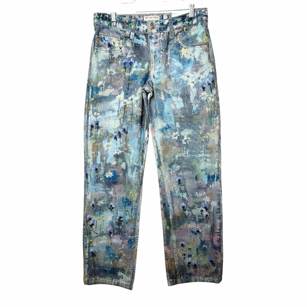 NWT Free People We The Free Tennessee Low-Rise Illusions Jeans - Picture 4 of 14